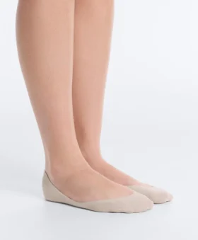 2 paires de chaussettes invisibles en coton mélangé à coupe basse
