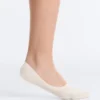 2 paires de chaussettes invisibles en coton mélangé à côtes, coupe mi-longue 2 paires de chaussettes invisibles en coton mélangé à côtes, coupe mi-longue