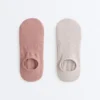 2 paires de chaussettes invisibles en coton mélangé pour le yoga et le Pilates 2 paires de chaussettes invisibles en coton mélangé pour le yoga et le Pilates
