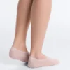 2 paires de chaussettes invisibles en coton à tige haute