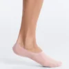 2 paires de chaussettes invisibles en microfibre à coupe mi-longue 2 paires de chaussettes invisibles en microfibre à coupe mi-longue