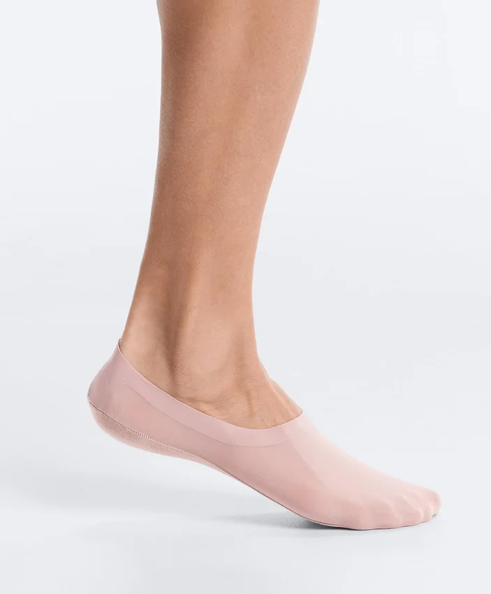 2 paires de chaussettes invisibles en microfibre à coupe mi-longue 2 paires de chaussettes invisibles en microfibre à coupe mi-longue