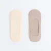 2 paires de chaussettes invisibles mi-haut en mélange de coton 2 paires de chaussettes invisibles mi-haut en mélange de coton