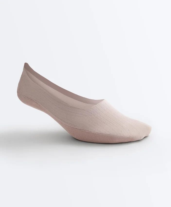 2 paires de chaussettes invisibles mi-haut en mélange de coton 2 paires de chaussettes invisibles mi-haut en mélange de coton
