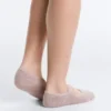 2 paires de chaussettes invisibles rembourrées en coton mélangé pour le yoga et le Pilates, avec large bande élastique 2 paires de chaussettes invisibles rembourrées en coton mélangé pour le yoga et le Pilates, avec large bande élastique