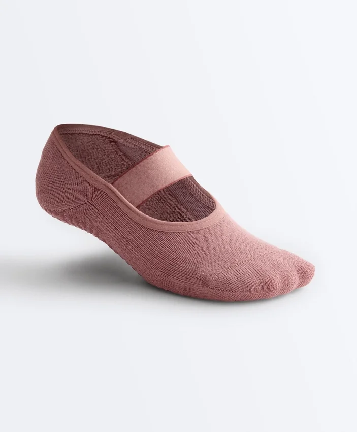 2 paires de chaussettes invisibles rembourrées en coton mélangé pour le yoga et le Pilates, avec large bande élastique 2 paires de chaussettes invisibles rembourrées en coton mélangé pour le yoga et le Pilates, avec large bande élastique
