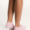 2 paires de chaussettes rembourrées en coton mélangé pour le yoga et le Pilates avec sangles croisées 2 paires de chaussettes rembourrées en coton mélangé pour le yoga et le Pilates avec sangles croisées
