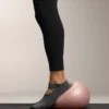 2 paires de chaussettes rembourrées en coton mélangé pour le yoga et le Pilates avec sangles croisées 2 paires de chaussettes rembourrées en coton mélangé pour le yoga et le Pilates avec sangles croisées