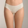 3 culottes brésiliennes invisibles en mélange de polyamide découpées au laser