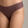 3 culottes brésiliennes invisibles en mélange de polyamide découpées au laser
