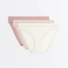 3 culottes classiques en coton côtelé 3 culottes classiques en coton côtelé