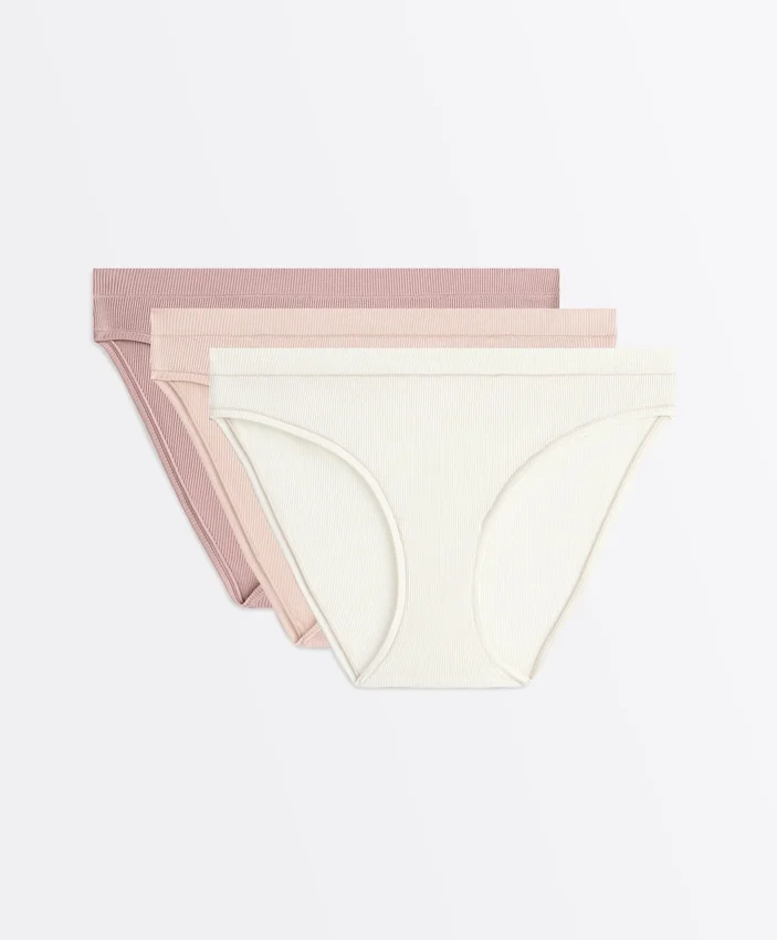 3 culottes classiques en coton côtelé 3 culottes classiques en coton côtelé