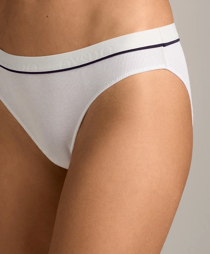 3 culottes classiques en coton mélangé à côtes 3 culottes classiques en coton mélangé à côtes