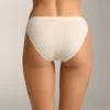 3 culottes classiques en coton mélangé à côtes 3 culottes classiques en coton mélangé à côtes