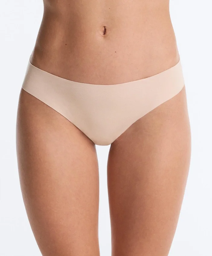 3 culottes classiques invisibles en mélange de coton 3 culottes classiques invisibles en mélange de coton