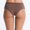 3 culottes taille basse en mélange de coton avec logo 3 culottes taille basse en mélange de coton avec logo