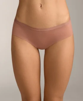 3 culottes taille basse en mélange de polyamide avec logo