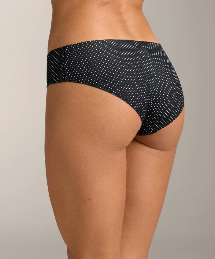 3 culottes taille basse invisibles en mélange de polyamide 3 culottes taille basse invisibles en mélange de polyamide