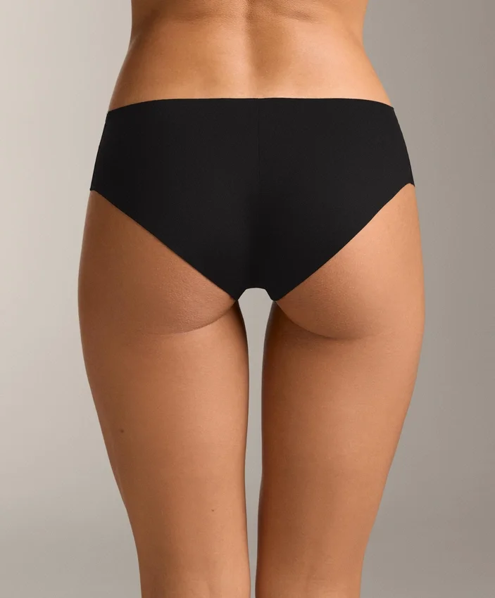 3 culottes taille basse invisibles en mélange de polyamide 3 culottes taille basse invisibles en mélange de polyamide