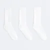 3 paires de chaussettes de sport classiques en mélange de coton 3 paires de chaussettes de sport classiques en mélange de coton