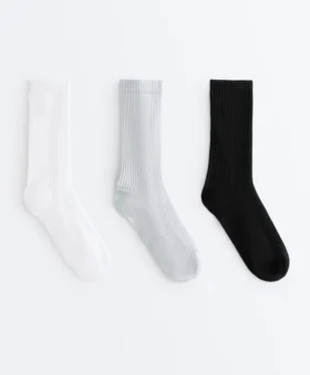 3 paires de chaussettes de sport classiques en mélange de polyamide