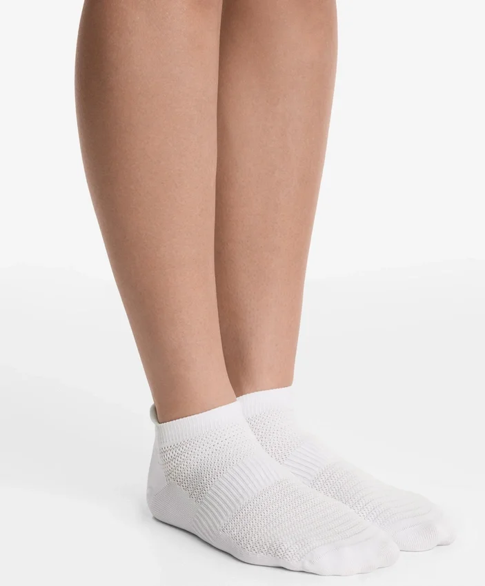 3 paires de chaussettes de sport en mélange de polyamide avec languette au talon 3 paires de chaussettes de sport en mélange de polyamide avec languette au talon