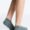 3 paires de chaussettes de sport en mélange de polyamide avec languette au talon 3 paires de chaussettes de sport en mélange de polyamide avec languette au talon
