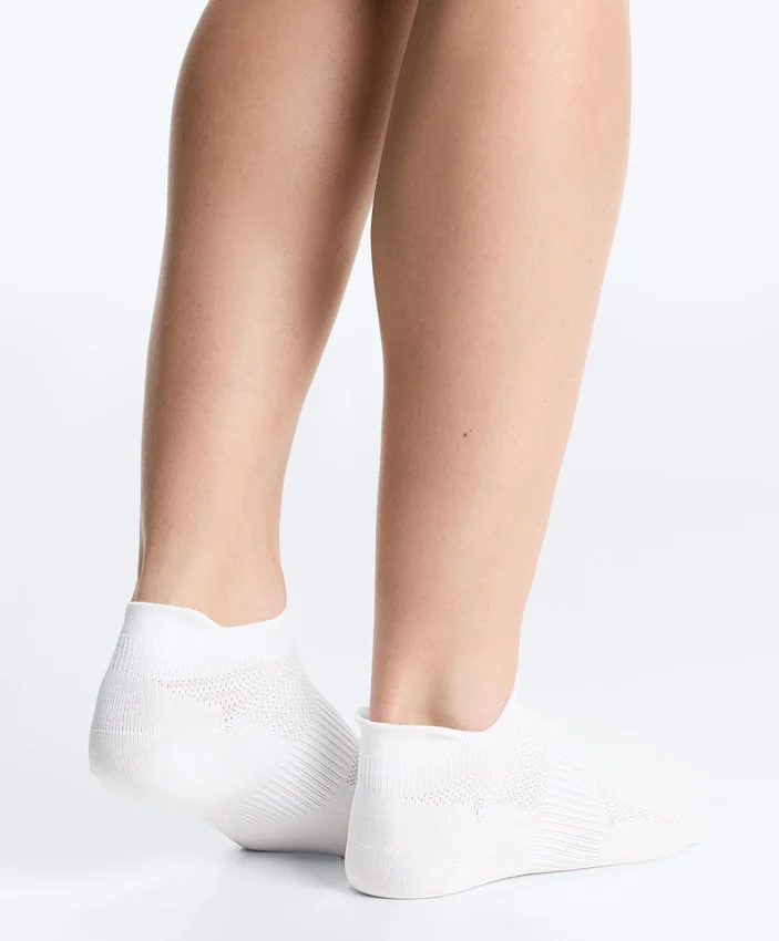 3 paires de chaussettes de sport en mélange de polyamide avec languette au talon 3 paires de chaussettes de sport en mélange de polyamide avec languette au talon