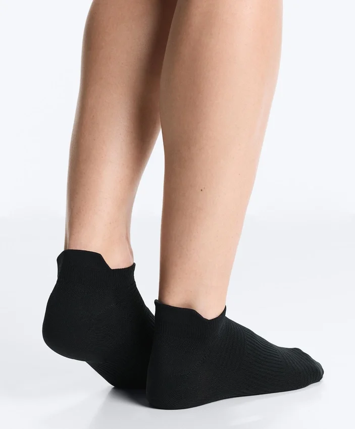3 paires de chaussettes de sport en mélange de polyamide avec languette au talon 3 paires de chaussettes de sport en mélange de polyamide avec languette au talon