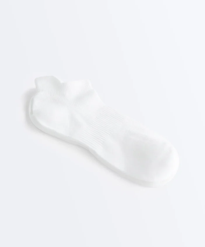 3 paires de chaussettes de sport en mélange de polyamide avec languette au talon 3 paires de chaussettes de sport en mélange de polyamide avec languette au talon