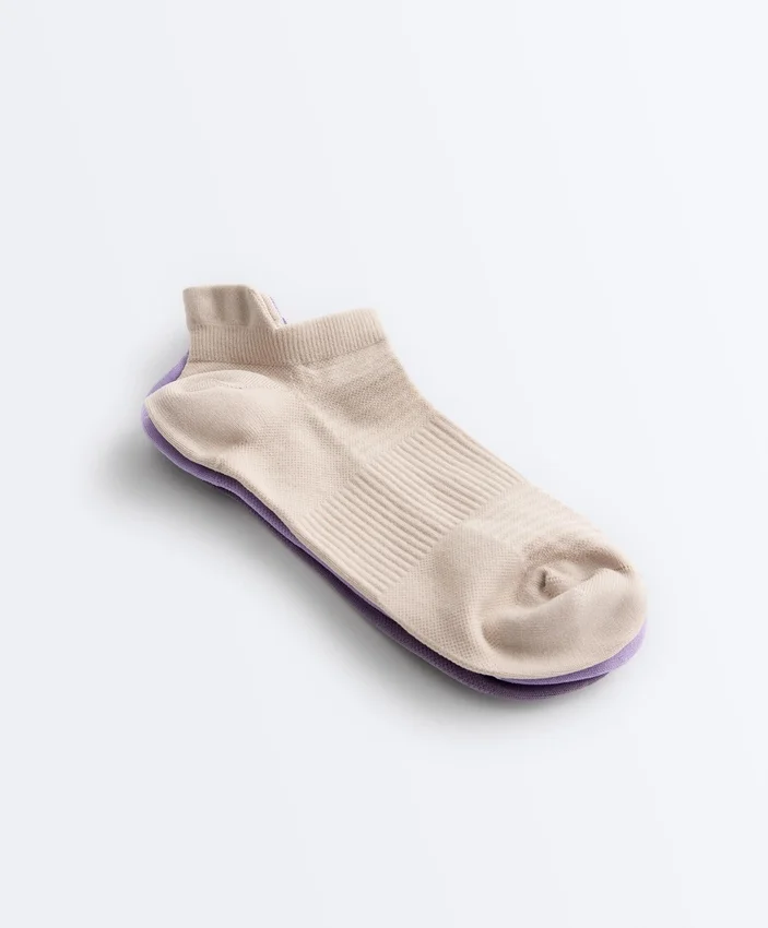 3 paires de chaussettes de sport en mélange de polyamide avec languette au talon 3 paires de chaussettes de sport en mélange de polyamide avec languette au talon