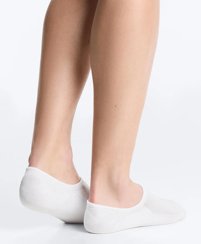3 paires de chaussettes de sport invisibles montantes en mélange de polyamide 3 paires de chaussettes de sport invisibles montantes en mélange de polyamide