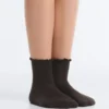 3 paires de chaussettes en coton mélangé avec bord roulé 3 paires de chaussettes en coton mélangé avec bord roulé