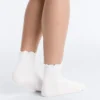3 paires de chaussettes en coton mélangé avec bord roulé