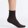 3 paires de chaussettes en coton mélangé avec bord roulé 3 paires de chaussettes en coton mélangé avec bord roulé