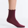 3 paires de chaussettes en coton mélangé avec bord roulé
