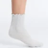 3 paires de chaussettes en coton mélangé avec bord roulé