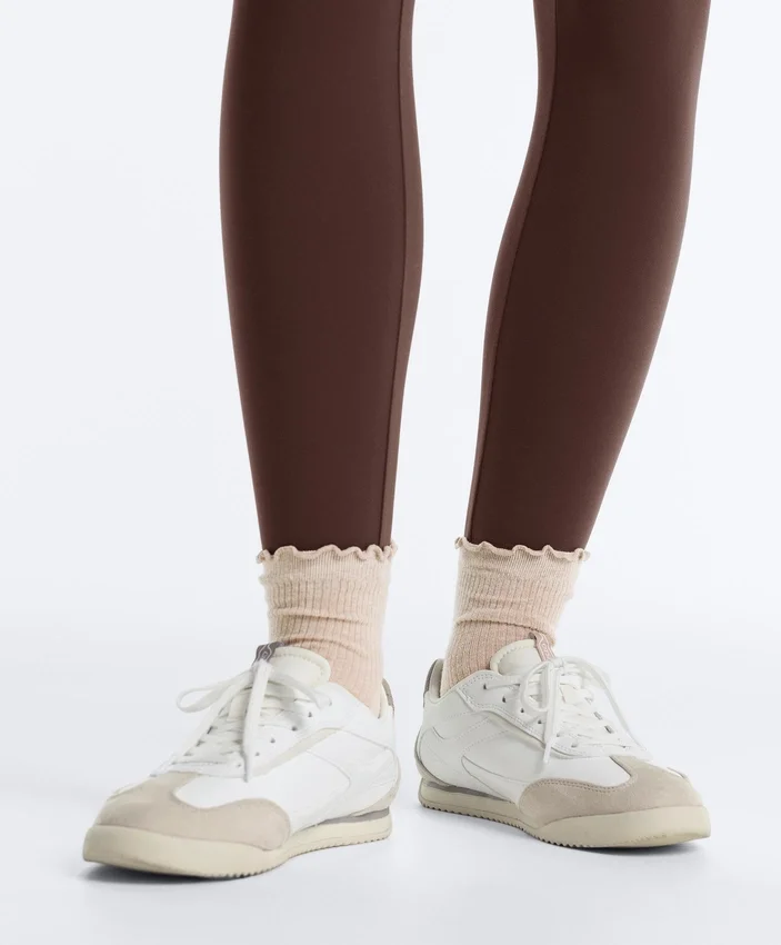 3 paires de chaussettes en coton mélangé avec bord roulé 3 paires de chaussettes en coton mélangé avec bord roulé