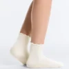3 paires de chaussettes en coton mélangé avec bord roulé 3 paires de chaussettes en coton mélangé avec bord roulé