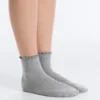 3 paires de chaussettes en coton mélangé avec bord roulé