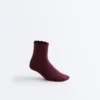 3 paires de chaussettes en coton mélangé avec bord roulé