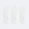 3 paires de chaussettes invisibles de sport montantes en mélange de coton 3 paires de chaussettes invisibles de sport montantes en mélange de coton