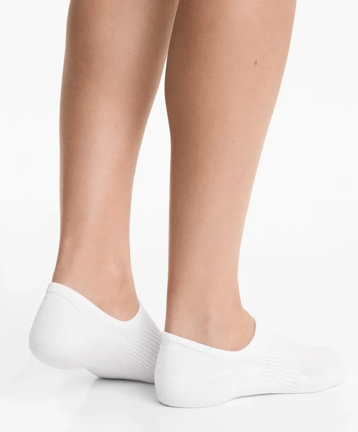 3 paires de chaussettes invisibles de sport montantes en mélange de coton 3 paires de chaussettes invisibles de sport montantes en mélange de coton