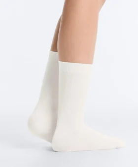 3 paires de chaussettes piquées classiques en coton mélangé