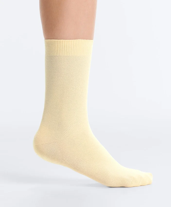 3 paires de chaussettes piquées classiques en coton mélangé 3 paires de chaussettes piquées classiques en coton mélangé