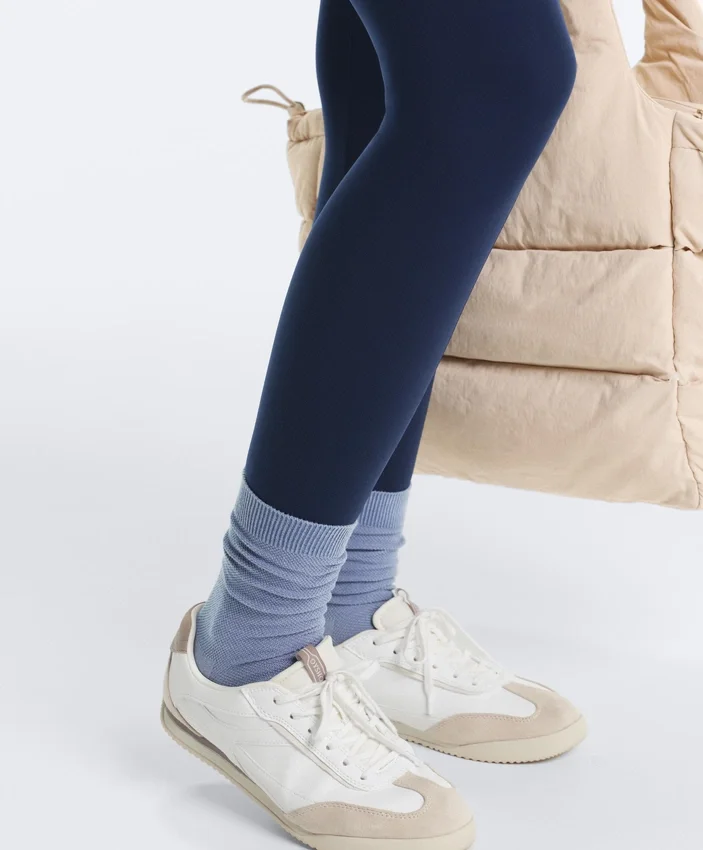 3 paires de chaussettes piquées classiques en coton mélangé 3 paires de chaussettes piquées classiques en coton mélangé