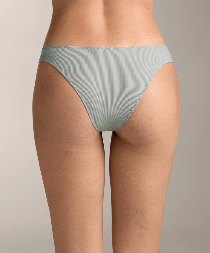 5 culottes brésiliennes en coton côtelé à coupe en U 5 culottes brésiliennes en coton côtelé à coupe en U