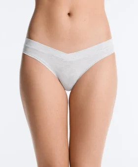 5 culottes brésiliennes en mélange de modal à découpe en V 5 culottes brésiliennes en mélange de modal à découpe en V