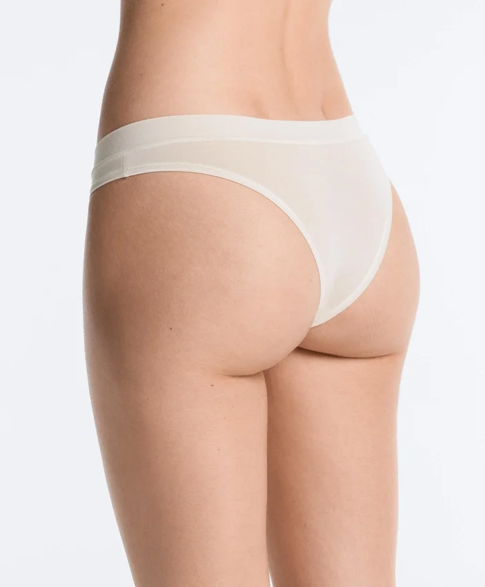 5 culottes brésiliennes en mélange de modal à découpe en V 5 culottes brésiliennes en mélange de modal à découpe en V