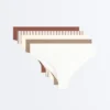 5 culottes brésiliennes invisibles en mélange de polyamide découpées au laser 5 culottes brésiliennes invisibles en mélange de polyamide découpées au laser